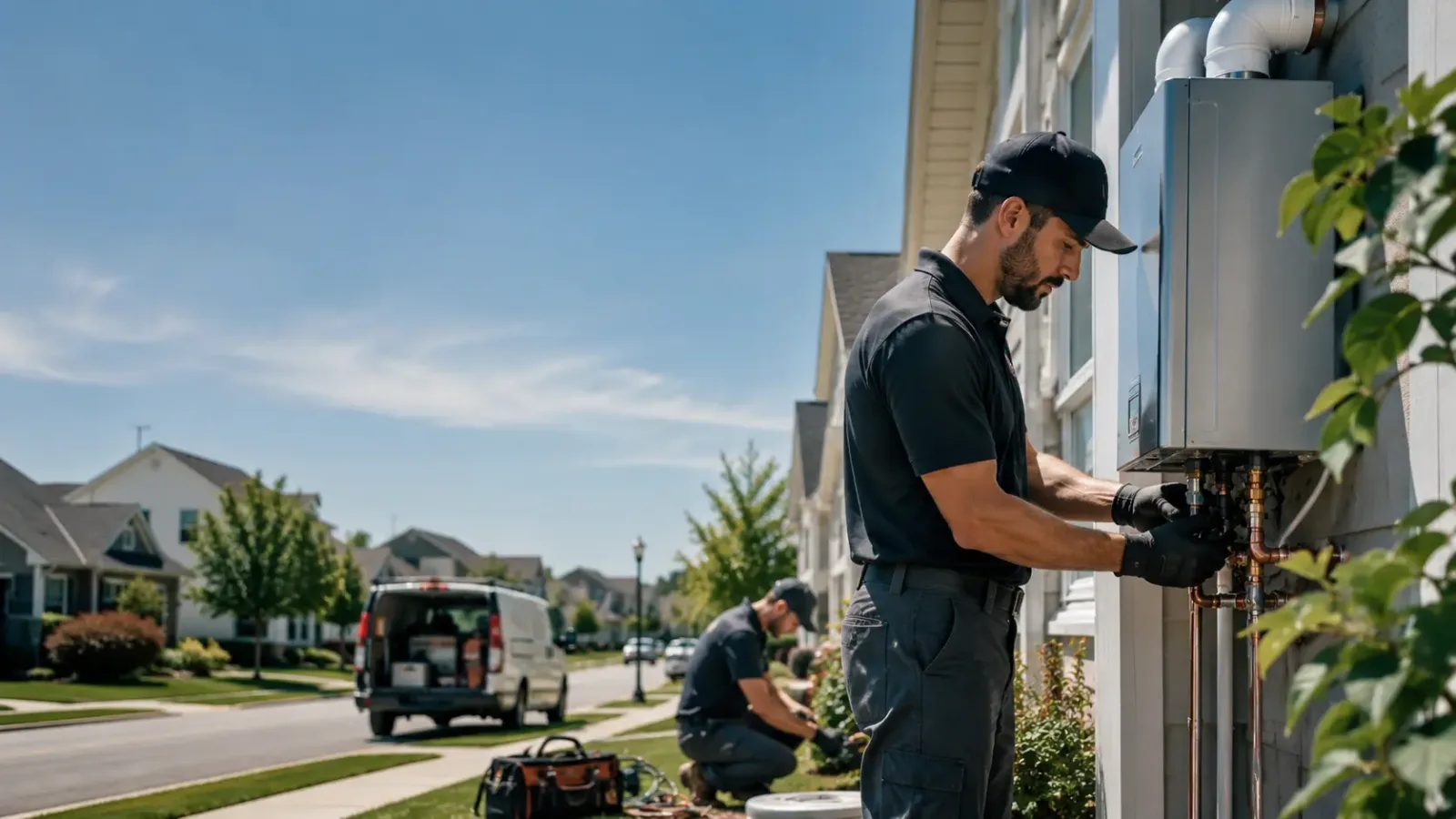 Tankless Water Heater Installation in Runge, TX